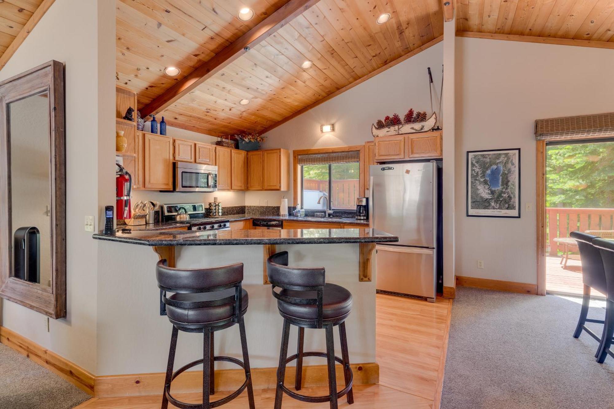 Modern 3Br Tahoe Cabin With Hot Tub Tahoe City Buitenkant foto